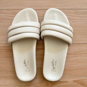 Seychelles Low Key Slide in Ivory